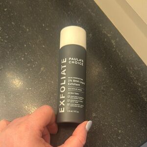 Paula's Choice Exfoliate 2% BHA Liquid Exfoliant 4oz  NWT
